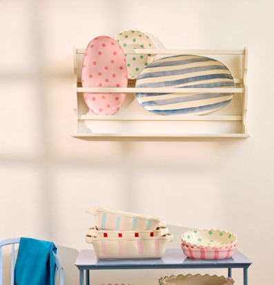 Pajform Large Green/Creme Medium Pink Ugnsform Creme/Mint Serveringsfat Creme/Blue Rice Pajformar Ugnsformar Serveringsbrickor Brickset