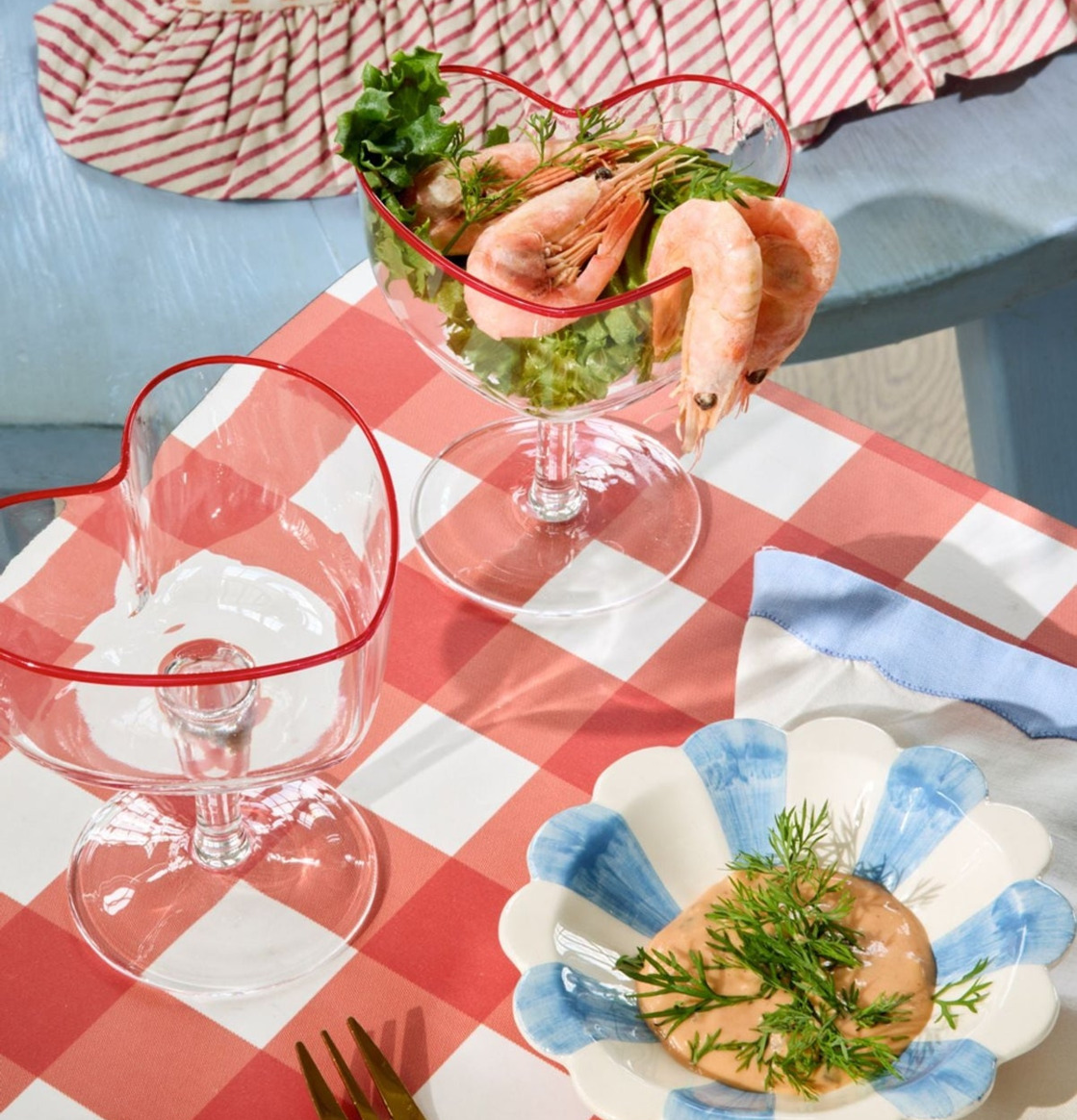 Champagneglas Coupe Heart Rice Dryckesglas Dricksglas Glas för dryck Plastglas