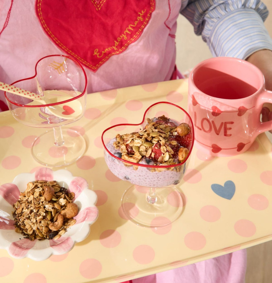 Champagneglas Coupe Heart Rice Dryckesglas Dricksglas Glas för dryck Plastglas