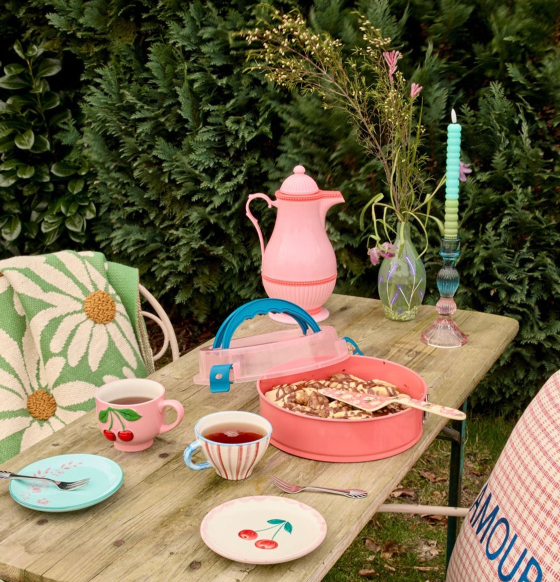 Termos Vintage Rosa Rice Termosar