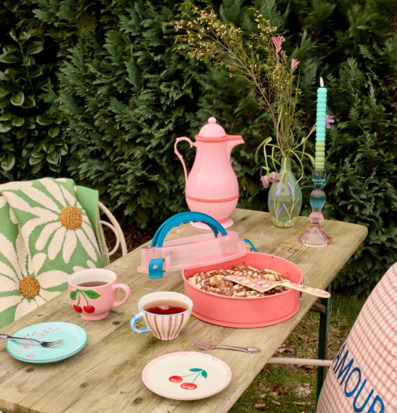 Termos Vintage Rosa Rice Termosar