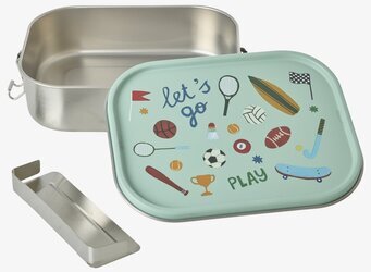 Lunchbox Sports Print Rice Skålar att äta ur tilltugg Såskannor/Vispskål Skål servering Matlådor Förvaring av lunch/mat