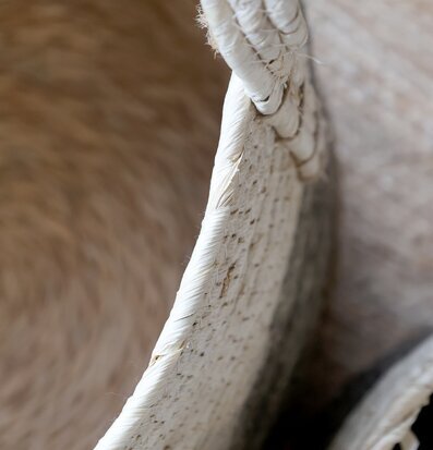 Förvaringskorg Mocca/Creme Chic Antique Förvaringslådor och korgar Boxar Förvaringsboxar Porslinsboxar Trälådor Smyckesboxar i porslin Förvaringsbrickor Murstensformar