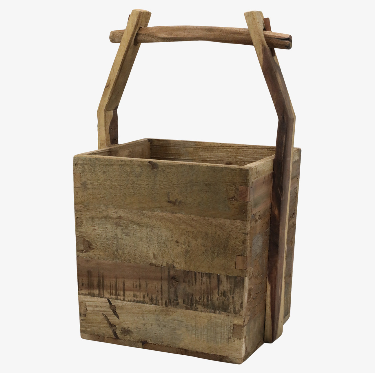 Förvaringskorg Grimaud Natur Chic Antique Förvaringslådor och korgar Boxar Förvaringsboxar Porslinsboxar Trälådor Smyckesboxar i porslin Förvaringsbrickor