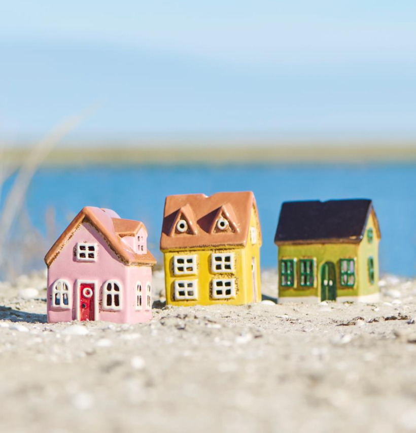 Ljuslykta Nyhavn Mini Grön Gul Rosa IB Laursen Lyktor Endless Light Ljuslyktor