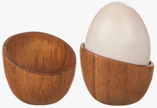 Äggkopp Teak Different Design Äggkoppar