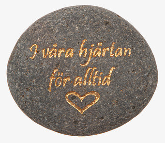 Minnessten Grå Med Guldtext Different Design Gravdekoration Änglar Gravlyktor Gravljus