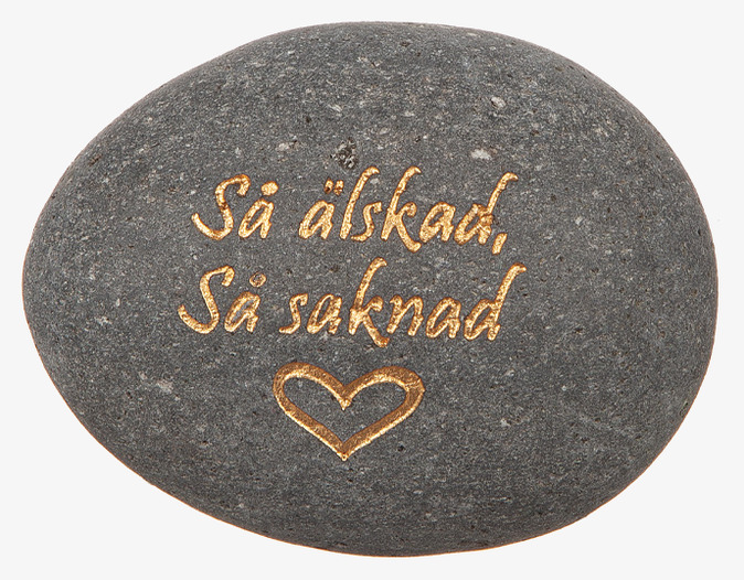 Minnessten Grå Med Guldtext Different Design Gravdekoration Änglar Gravlyktor Gravljus