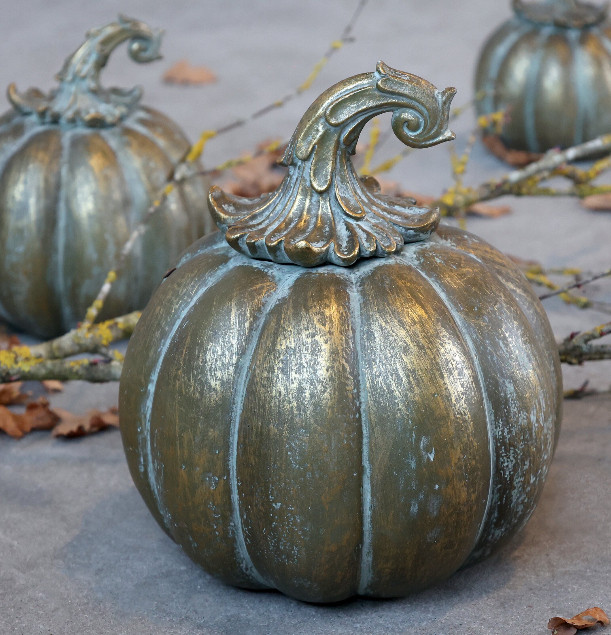 Pumpa Antik Mässing Stor Chic Antique Övrig prydnad/dekoration för inredning innemiljö