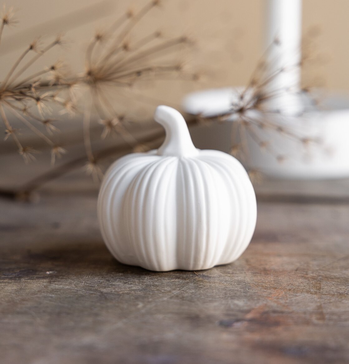 Pumpa Vit Keramik Storefactory Övrig prydnad/dekoration för inredning innemiljö