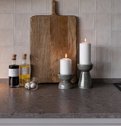 Ljusstake Högalid Grön Hög Låg Storefactory Ljusstakar Adventsstakar Ljushållare Ljushyllor