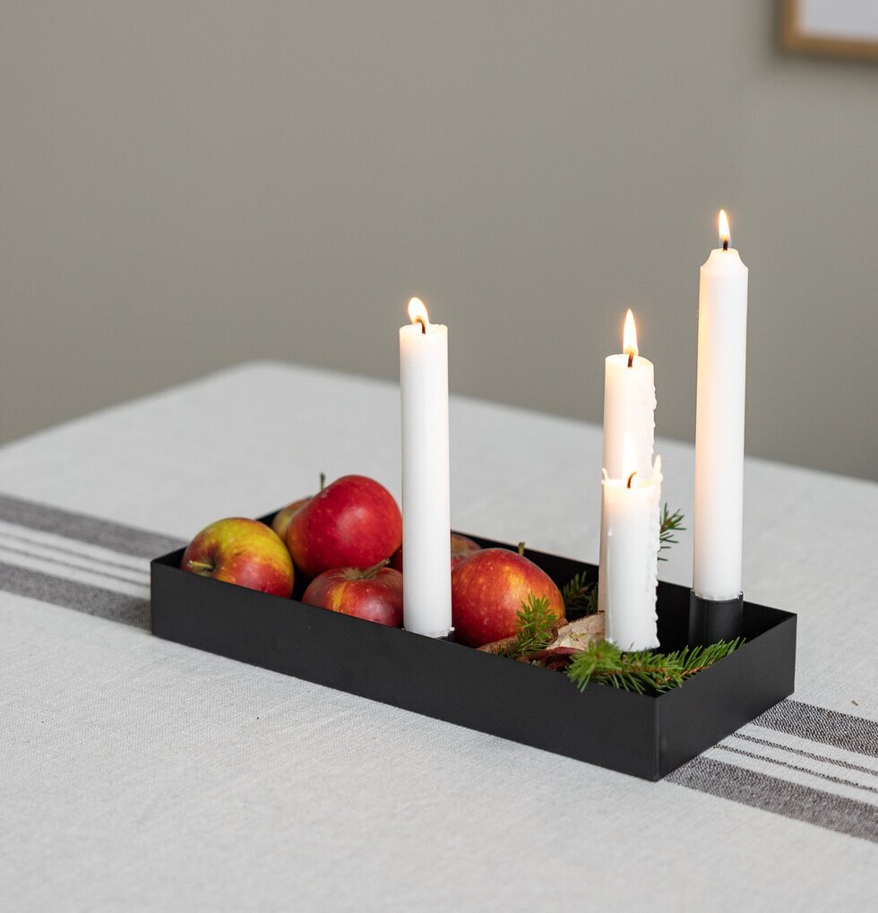 Ljusstake Sund Svart Storefactory Ljusstakar Adventsstakar Ljushållare Ljushyllor