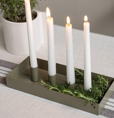 Ljusstake Sund Grön Storefactory Ljusstakar Adventsstakar Ljushållare Ljushyllor