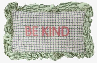 Prydnadskudde - Be Kind Rice Kuddar Innerkuddar Kuddfodral