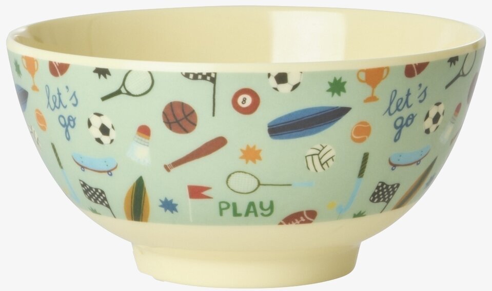 Skål Sports Print Rice Skålar att äta ur tilltugg Såskannor/Vispskål servering Matlådor Förvaring av lunch/mat Lunchboxar