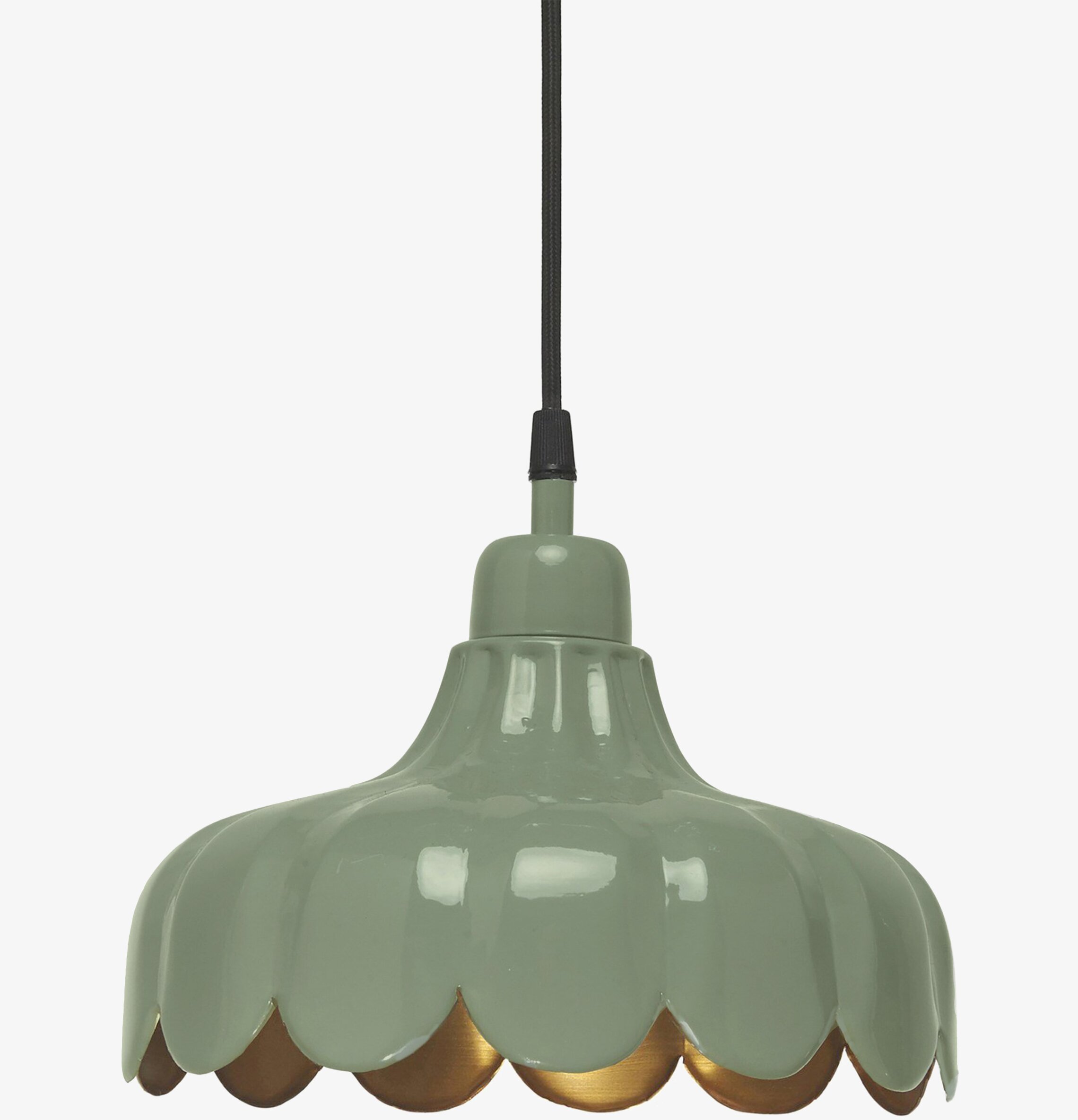 Wells Tak/Fönsterlampa Mossa/Guld PR Home Lampor Taklampor Golvlampor Bordslampor LED-lampor Ledlampor Fönsterlampor Ljusslingor för dekoration