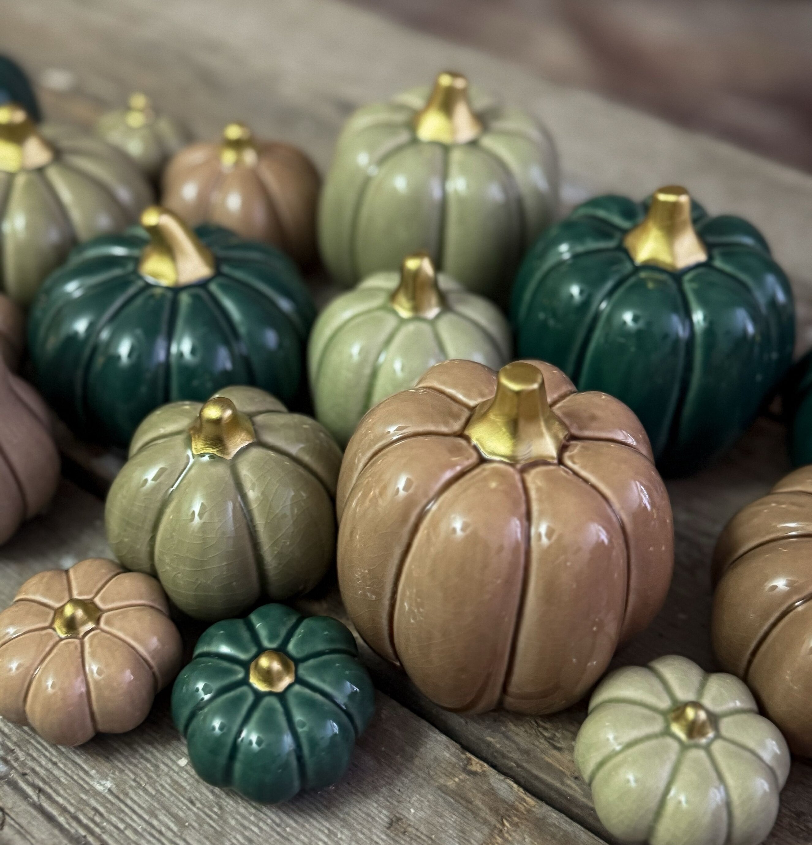 Fenja Pumpa Grön Låg XL Mix L Petrol M S Sage Mitt & Ditt Underbara Liv