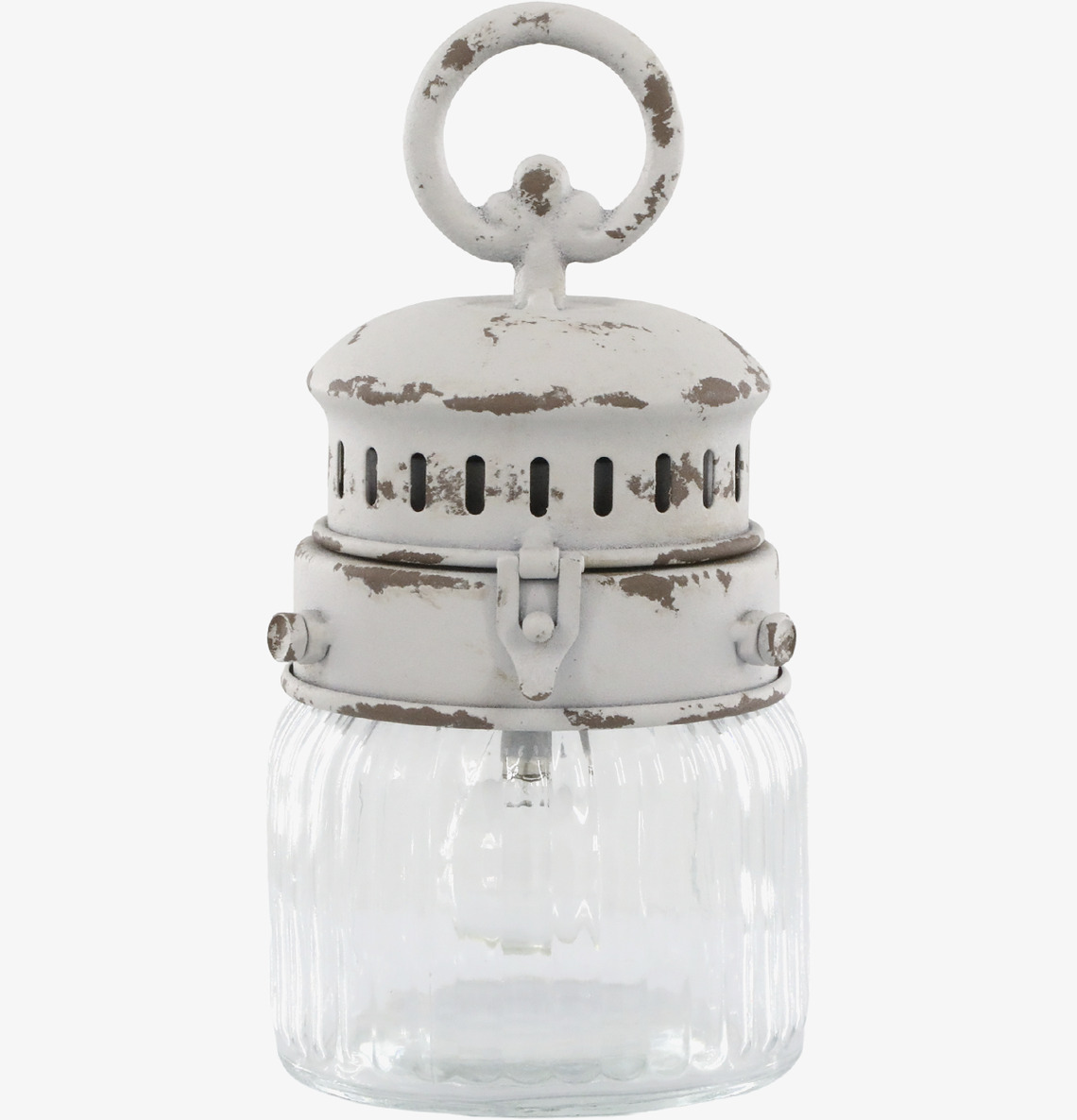 Fransk Lanterna Antikvit 22cm Chic Antique Lanternor