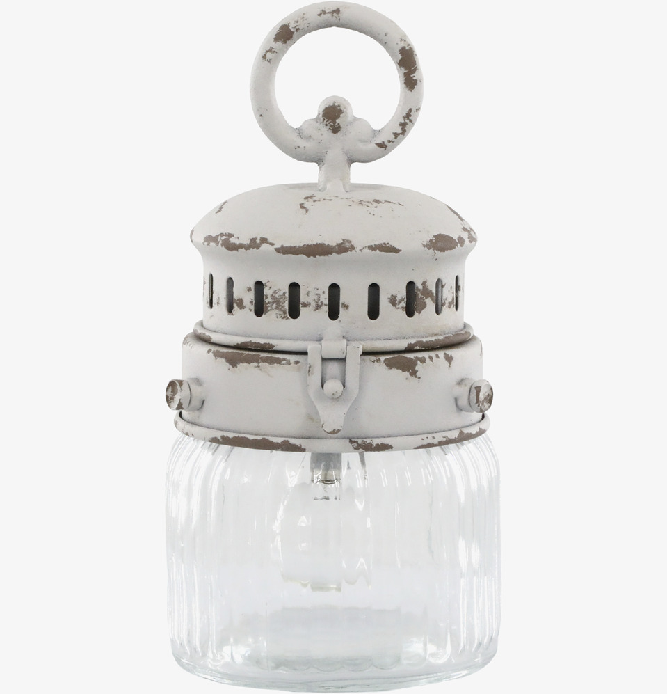 Fransk Lanterna Antikvit 22cm Chic Antique Lanternor