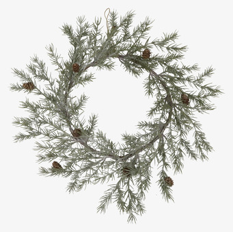 Fleur Grankrans Med Kottar Chic Antique Övrig prydnad/dekoration för inredning innemiljö