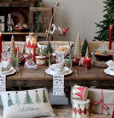 Deko Julgran Latte 35cm Mässing 20cm Chic Antique Övrig prydnad/dekoration för inredning innemiljö