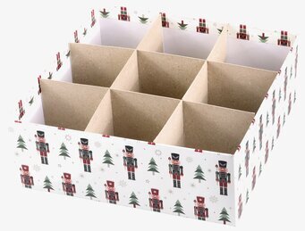 Förvaringsask 3-Pack Nötknäppare Chic Antique Förvaringslådor och korgar Boxar Förvaringsboxar Porslinsboxar Trälådor Smyckesboxar i porslin Förvaringsbrickor