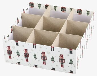 Förvaringsask 3-Pack Nötknäppare Chic Antique Förvaringslådor och korgar Boxar Förvaringsboxar Porslinsboxar Trälådor Smyckesboxar i porslin Förvaringsbrickor