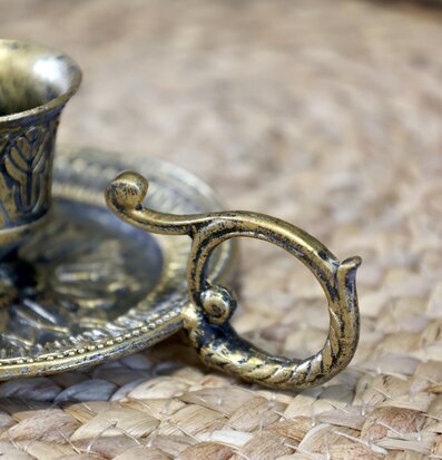 Ljusstake Antik Mässing Chic Antique Ljusstakar Adventsstakar Ljushållare Ljushyllor