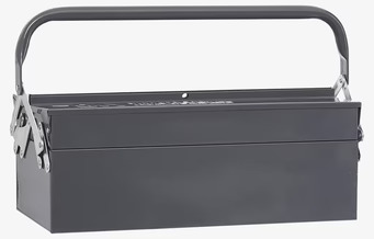 Verktygslåda Thunder Blue från House Doctor på plan yta