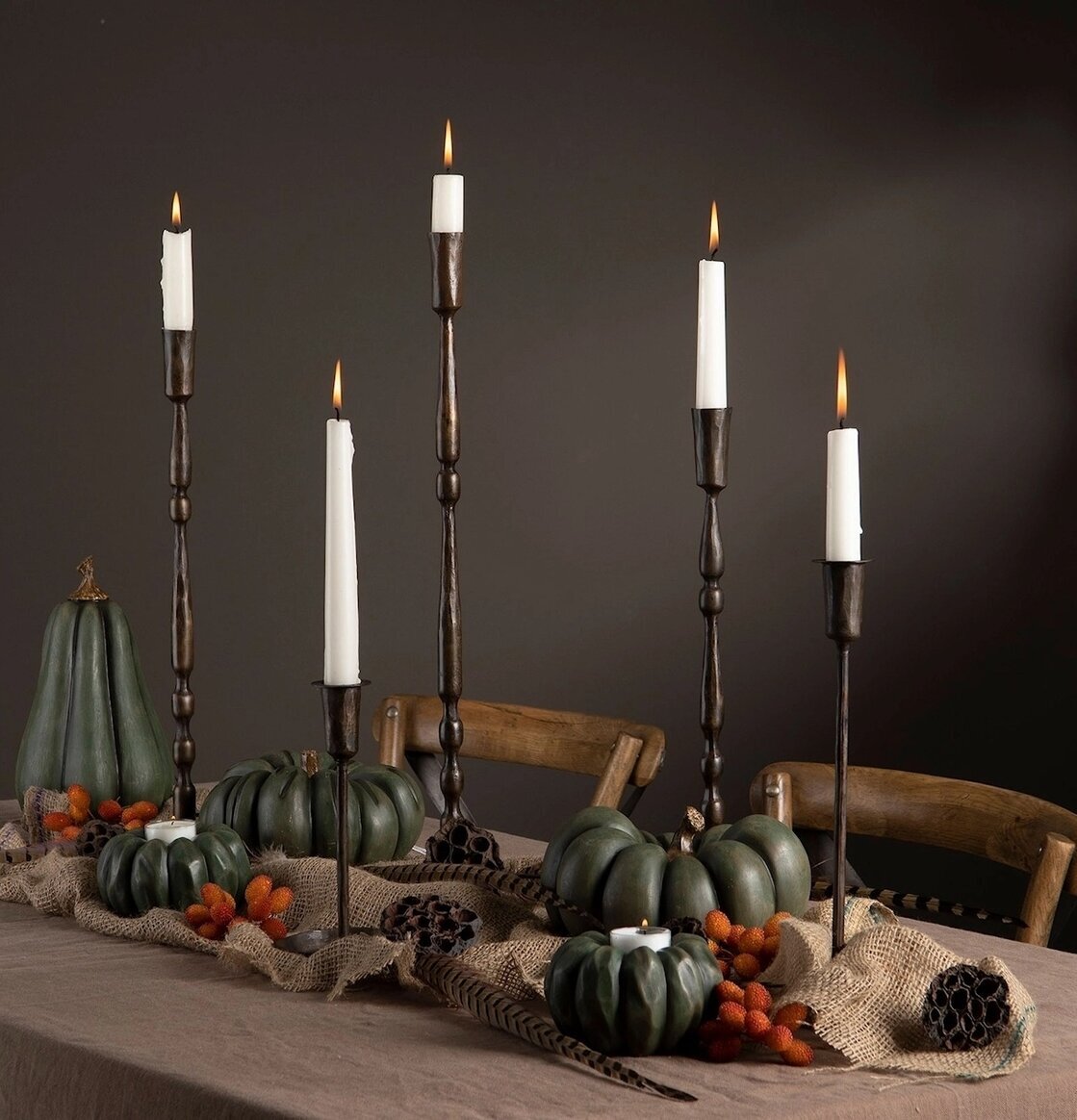 Kruka Pumpa Grön A Lot Decoration Krukor Örtkrukor Glaskrukor