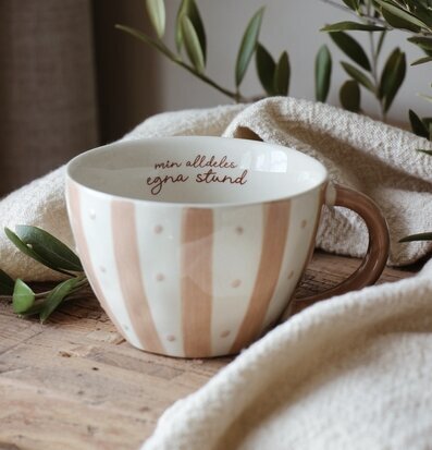 Mugg - Min Alldeles Egna Stund Majas Cottage Muggar/koppar i porslin, keramik, papper eller biologiskt material