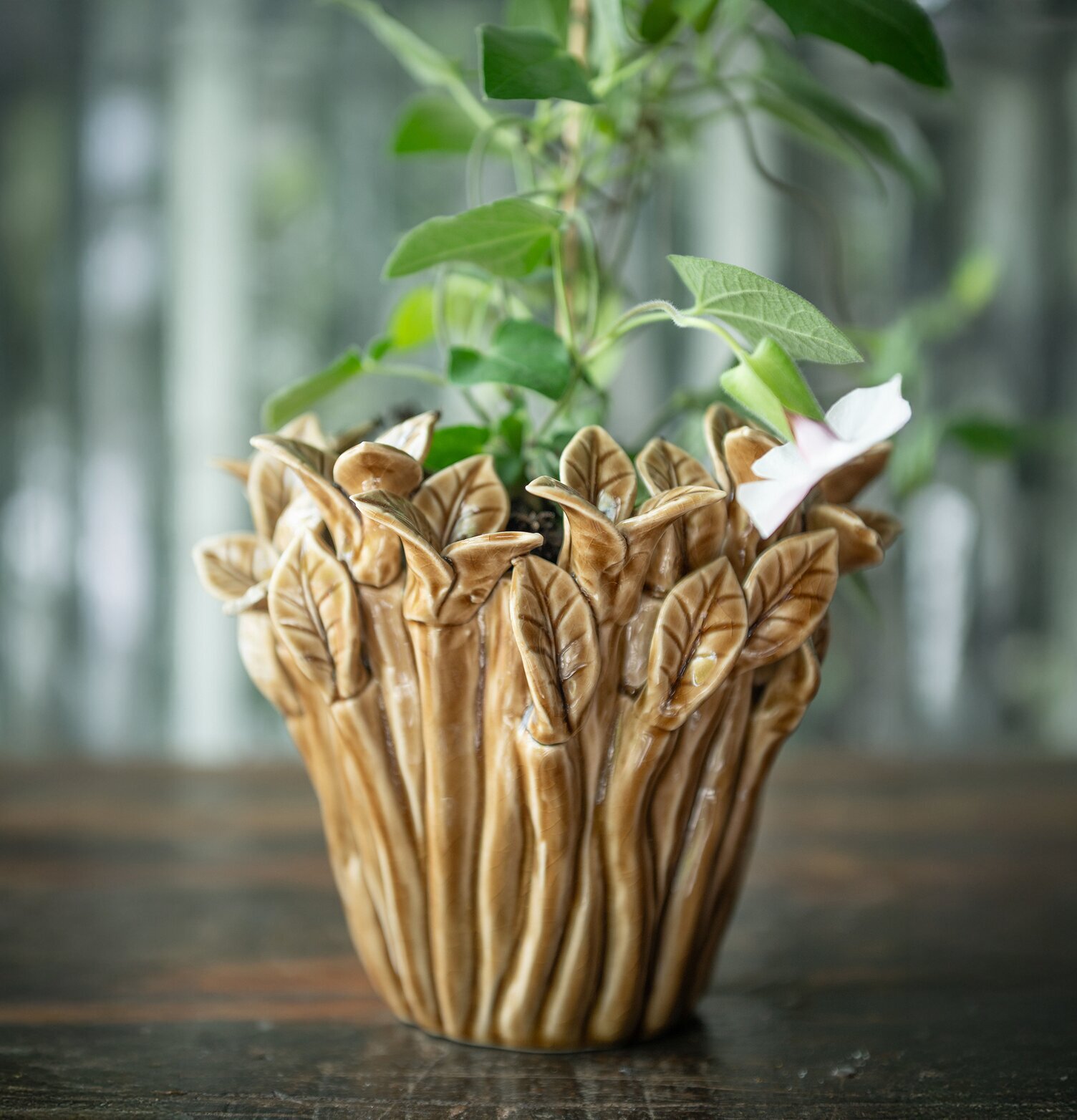 Kruka Justina 20x16cm Wikholm Form Krukor Örtkrukor Glaskrukor