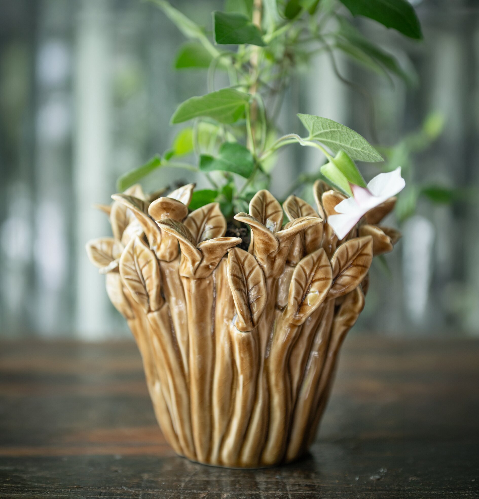 Kruka Justina 20x16cm Wikholm Form Krukor Örtkrukor Glaskrukor