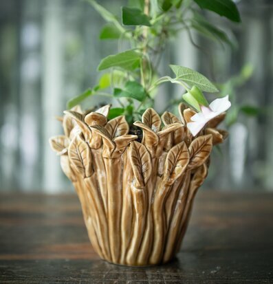 Kruka Justina 20x16cm Wikholm Form Krukor Örtkrukor Glaskrukor