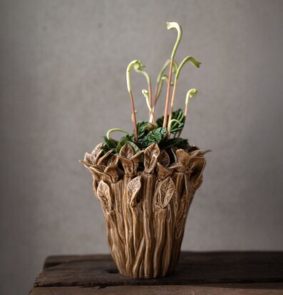 Kruka Justina 22x21cm Wikholm Form Krukor Örtkrukor Glaskrukor