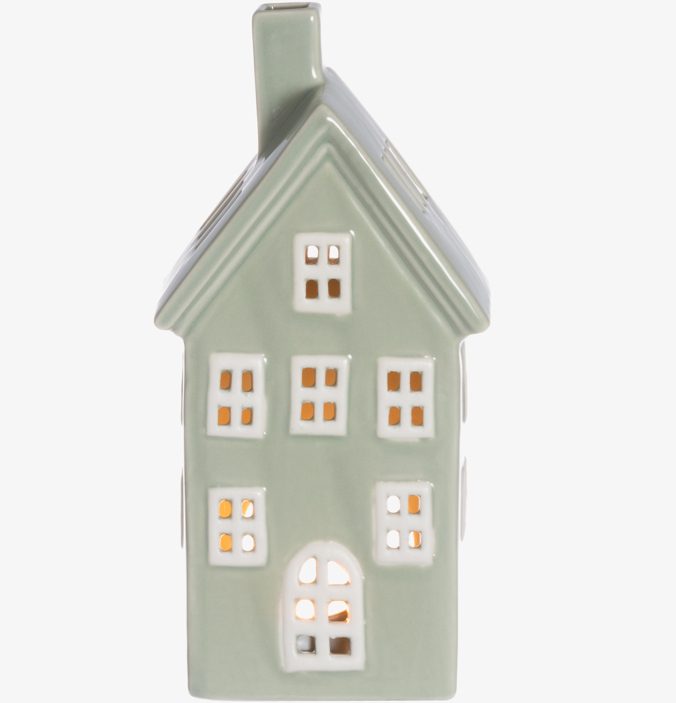 Ljuslykta Hus Grön 4Living Lyktor Endless Light Ljuslyktor