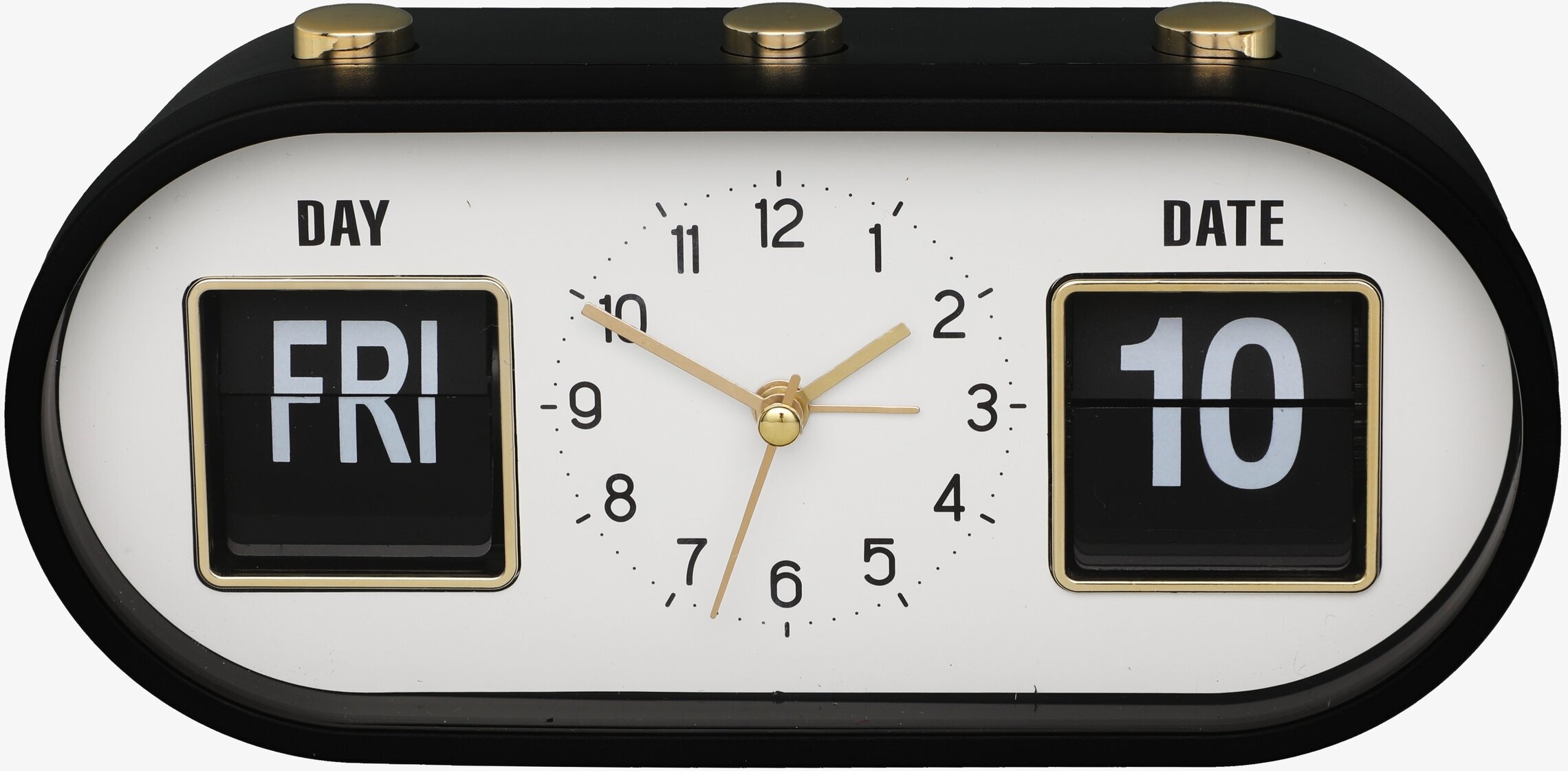 Väckarklocka Svart/Guld 4Living Övrig prydnad/dekoration för inredning innemiljö