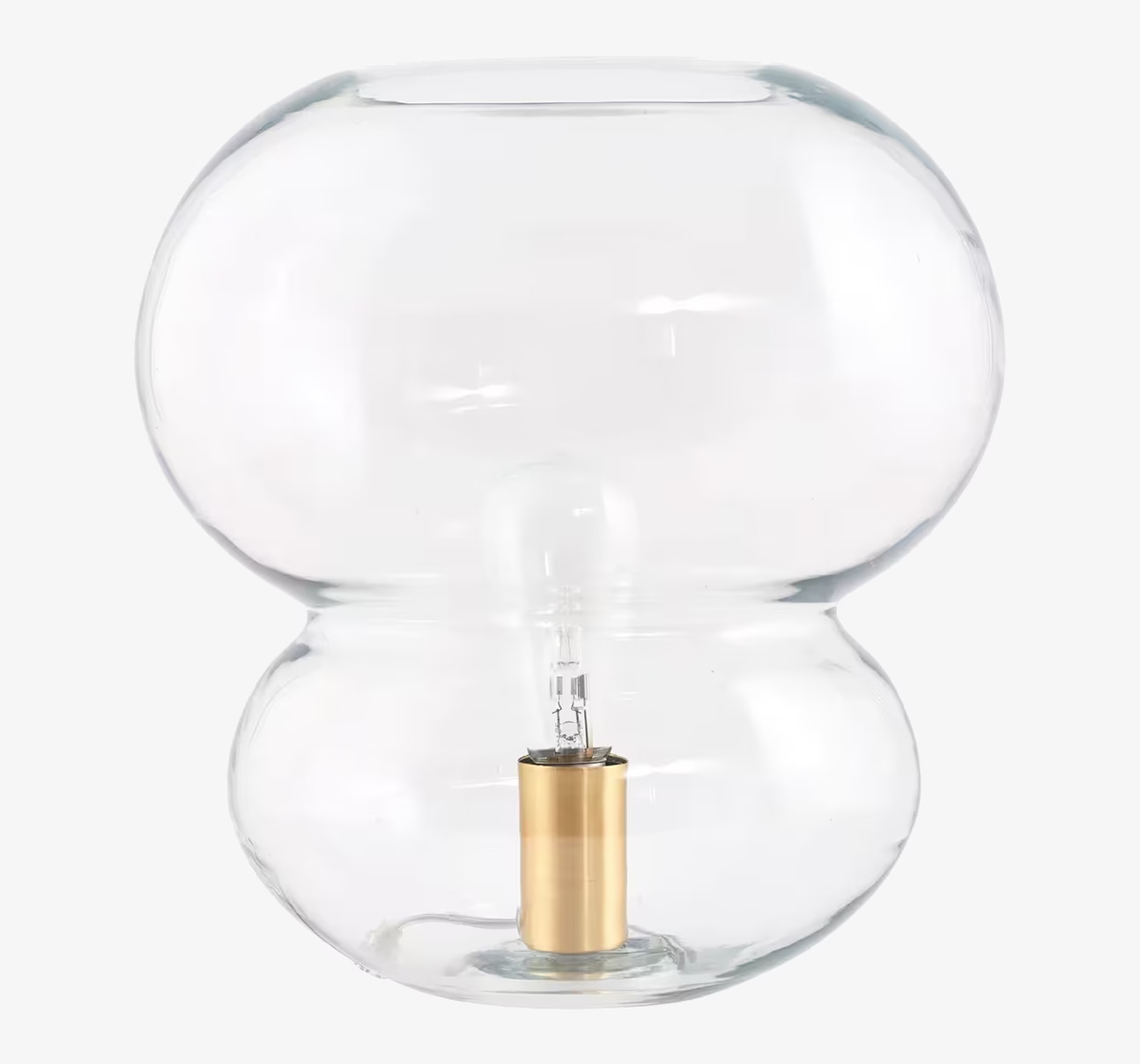Lampa Bobbles från House Doctor i genomskinligt glas