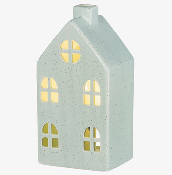 Keramikhus Paris LED Grön 4Living Lampor Taklampor Golvlampor Bordslampor LED-lampor Ledlampor Fönsterlampor Ljusslingor för dekoration Övrig