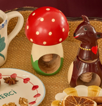 Nötknäckare Flugsvamp Rice Övrig prydnad/dekoration för inredning innemiljö