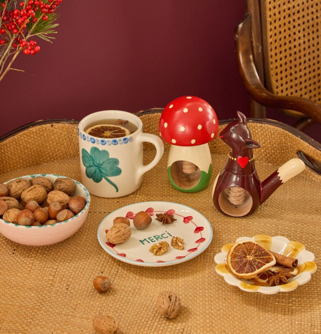 Nötknäckare Ekorre Rice Övrig prydnad/dekoration för inredning innemiljö