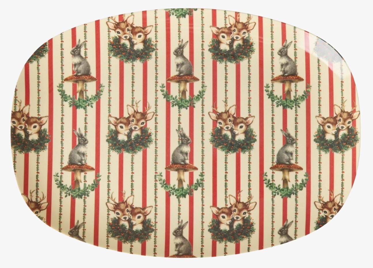 Liten Tallrik Sweet Forest Print Rice Tallrikar Djupa tallrikar (ej skål) Desserttallrikar Assietter Barntallrikar Picknicktallrikar