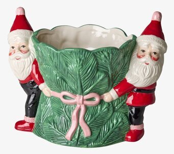 Kruka Santa Flower Rice Krukor Örtkrukor Glaskrukor