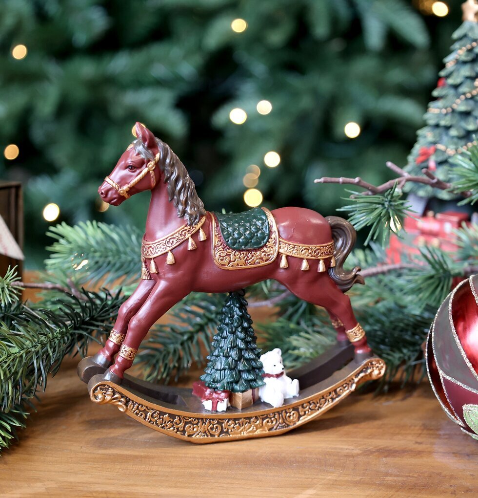 Gunghäst Cherry Liten Chic Antique Övrig prydnad/dekoration för inredning innemiljö