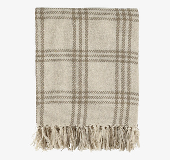 Aix Pläd Latte Chic Antique Täcken, filtar, plädar och överkast Filtar Plädar Överkast