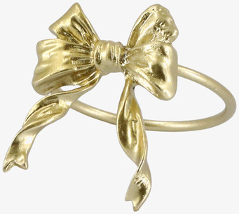 Servettring Rosett Mässing Chic Antique Övrig prydnad/dekoration för inredning innemiljö