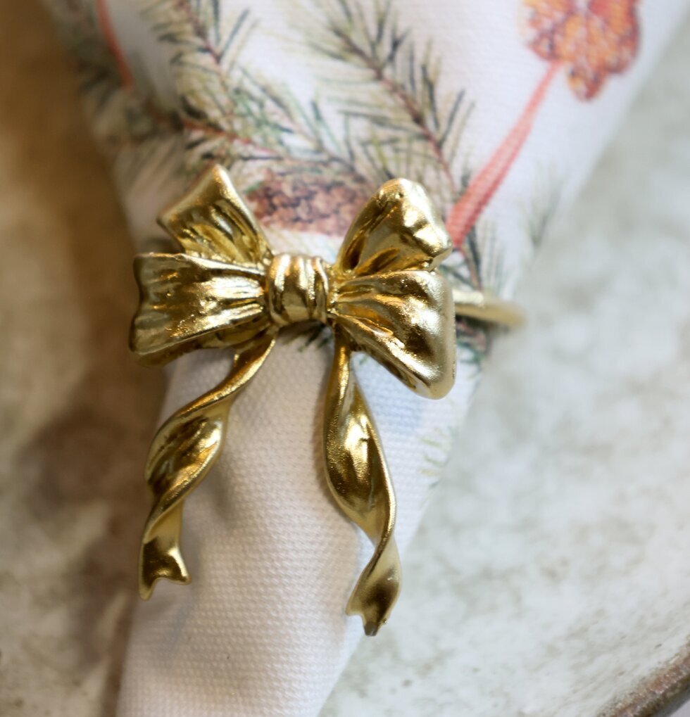 Servettring Rosett Mässing Chic Antique Övrig prydnad/dekoration för inredning innemiljö