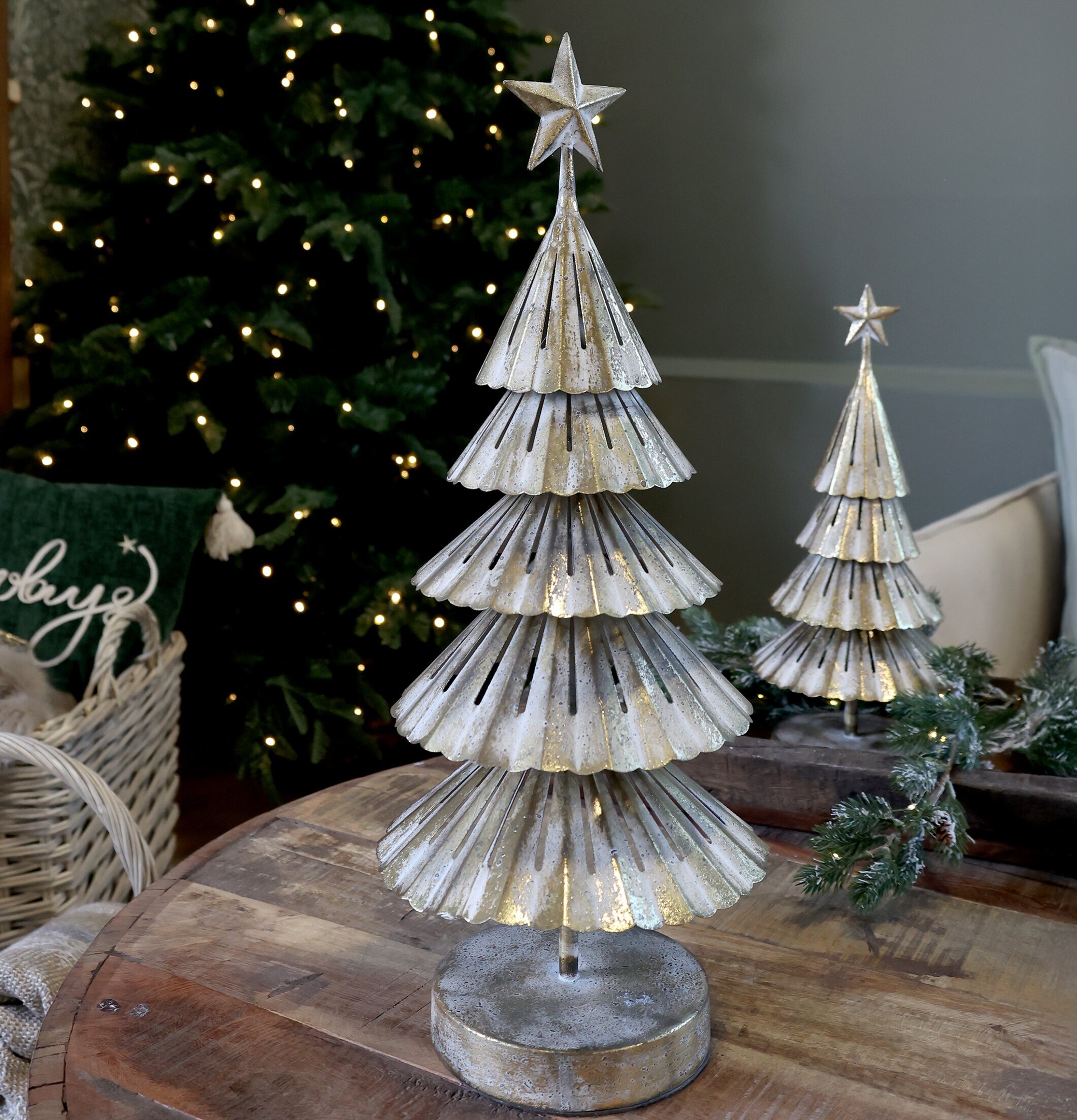 Deko Julgran Antik Mässing Stor Chic Antique Övrig prydnad/dekoration för inredning innemiljö