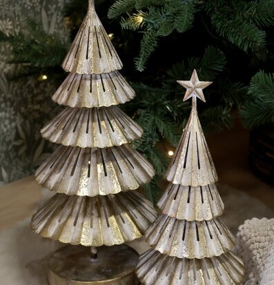 Deko Julgran Antik Mässing Stor Liten Chic Antique Övrig prydnad/dekoration för inredning innemiljö