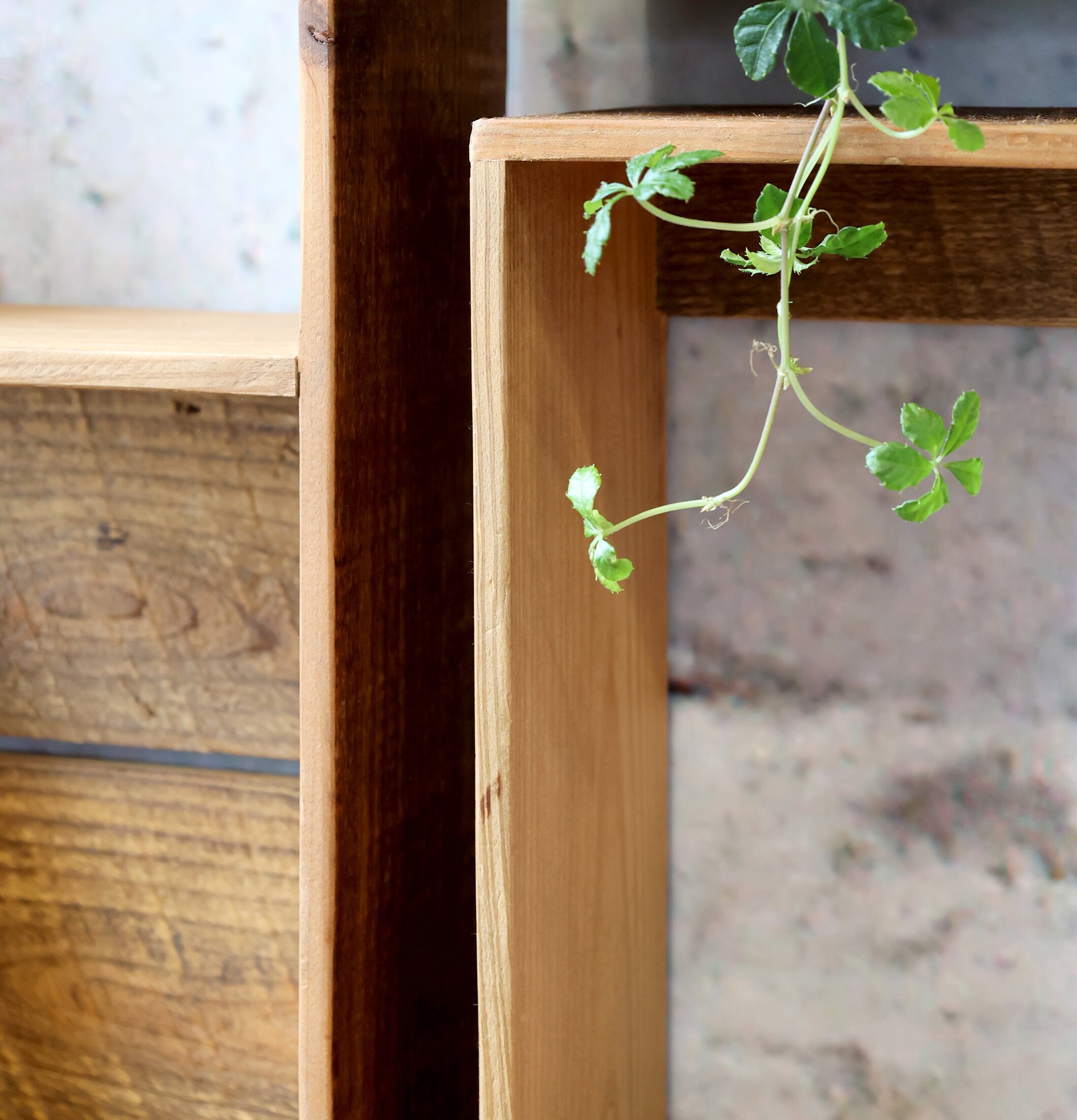 Vägghylla Reol Set/9 Chic Antique Vägghyllor